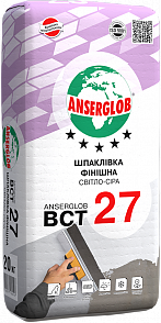 Шпаклівка ANSERGLOB фінішна (9912551363699), 30 кг